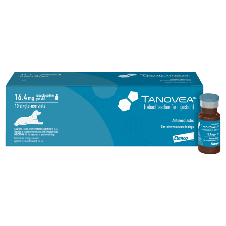 Tanovea® for treatment of canine lymphoma